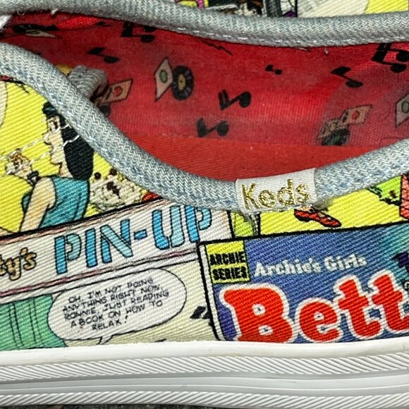 BETTY and VERONICA X KEDS LIMITED. KICKSTART SNEAKERS RIVERDALE ARCHIE JUGHEAD 9 - Picture 8 of 14